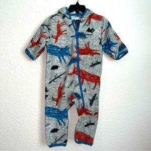 Burton infant fleece bunting suit